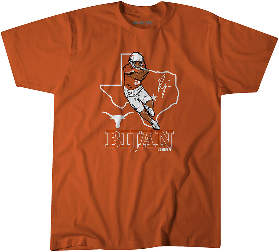 Texas Football: Bijan Robinson State Outline